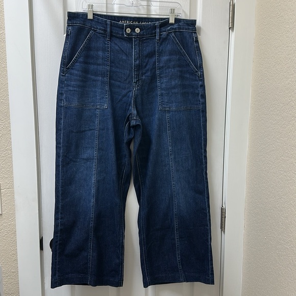 AE Super High Rise Baggy Wide Leg - Picture 3 of 14